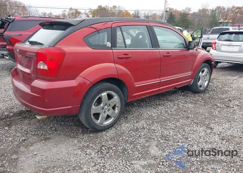 2009 Dodge Caliber R/T из США, поврежденный, VIN 1B3HB78B29D112351